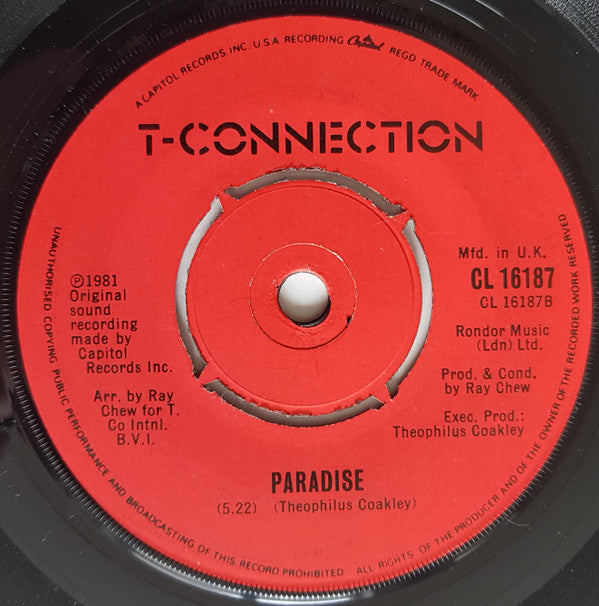 T-Connection : Everything Is Cool (7", Single)