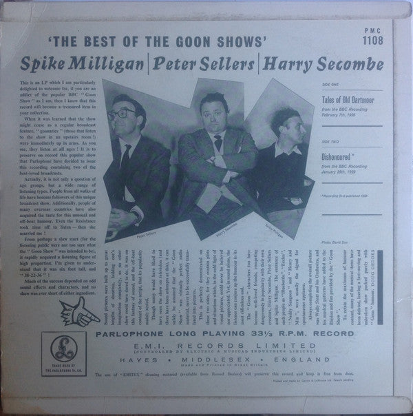 The Goons : The Best Of The Goon Shows (LP, Album, Mono, RE)