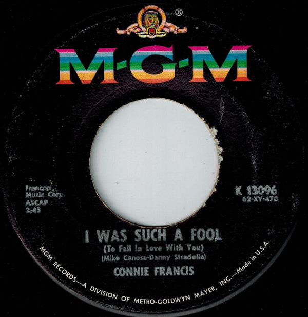 Connie Francis : He Thinks I Still Care (7", Single)