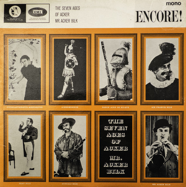 Acker Bilk And His Paramount Jazz Band : The Seven Ages Of Acker (LP, Album, Mono, RE)