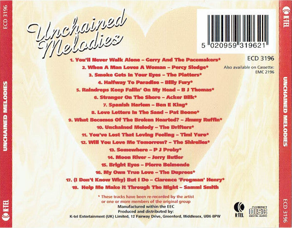 Various : Unchained Melodies (CD, Comp)
