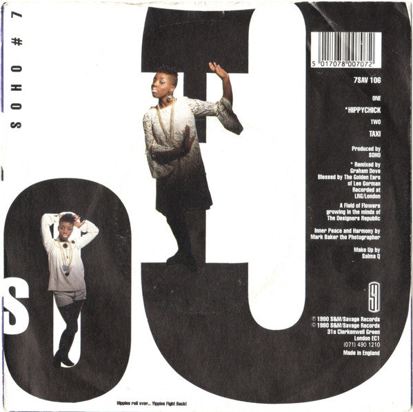 Soho (2) : Hippychick (7", Single)