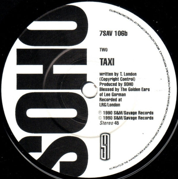 Soho (2) : Hippychick (7", Single)