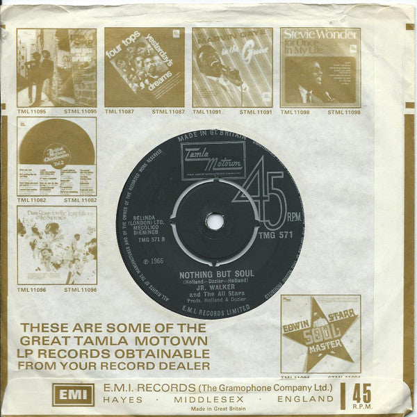 Junior Walker & The All Stars : How Sweet It Is (To Be Loved By You) (7", Single, RP)