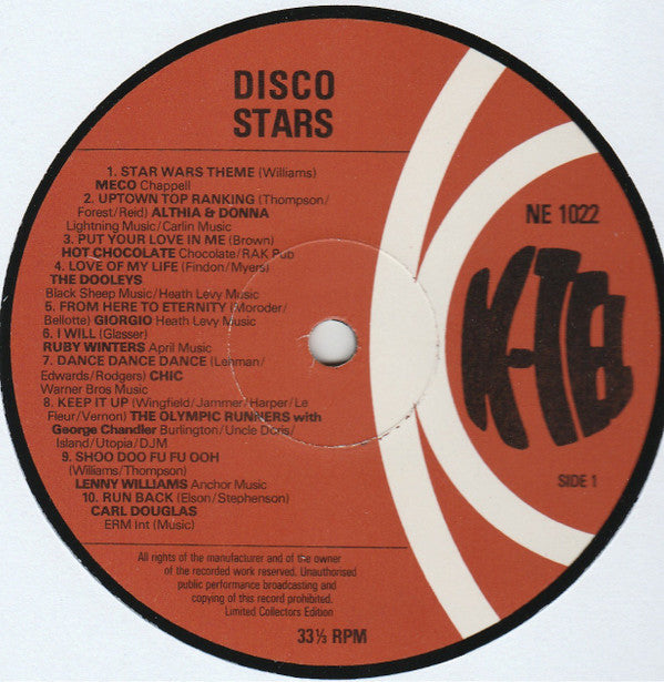 Various : Disco Stars (LP, Comp, Ltd)