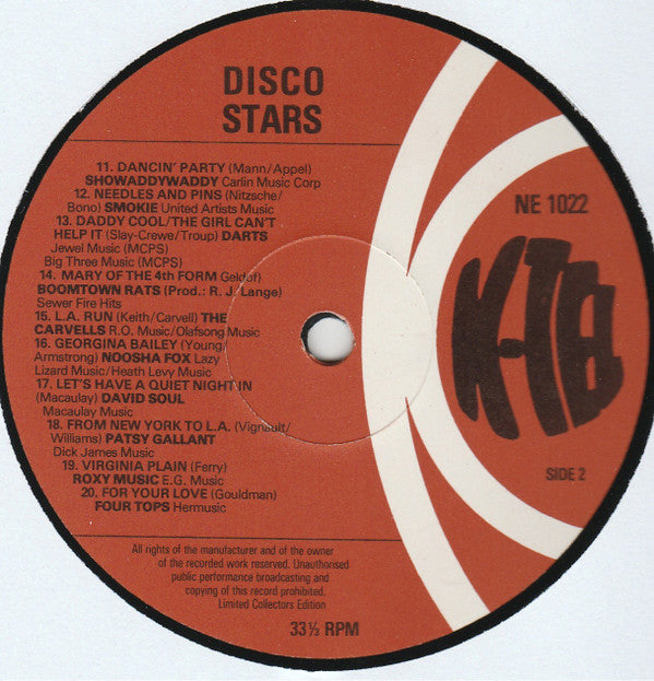 Various : Disco Stars (LP, Comp, Ltd)