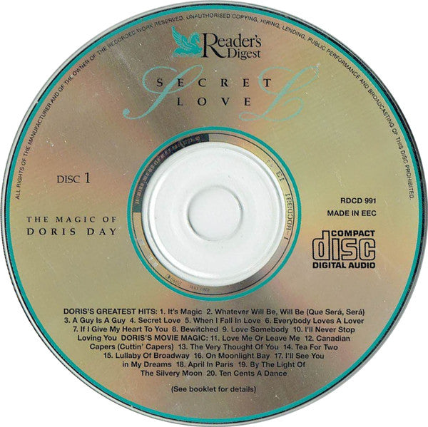 Doris Day : Secret Love (The Magic Of Doris Day) (3xCD, Comp)