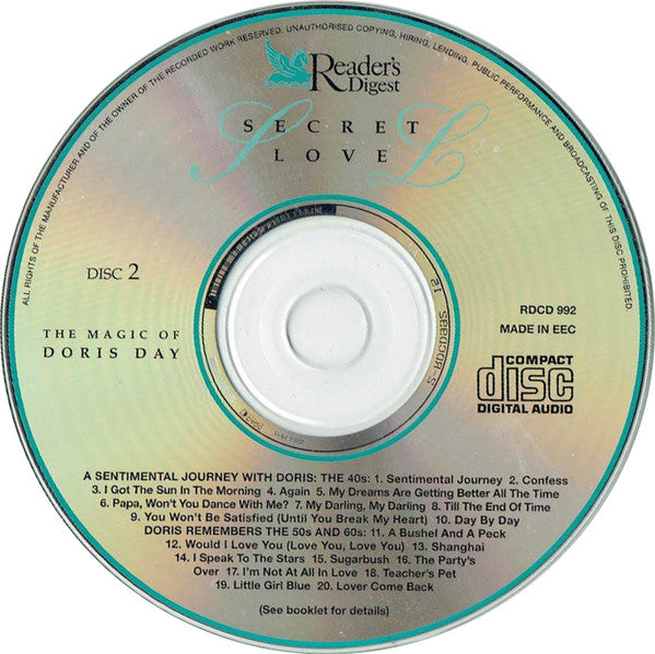 Doris Day : Secret Love (The Magic Of Doris Day) (3xCD, Comp)