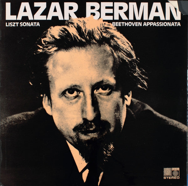 Lazar Berman, Franz Liszt, Ludwig van Beethoven : Sonata In B Minor • Appassionata (LP, RE)