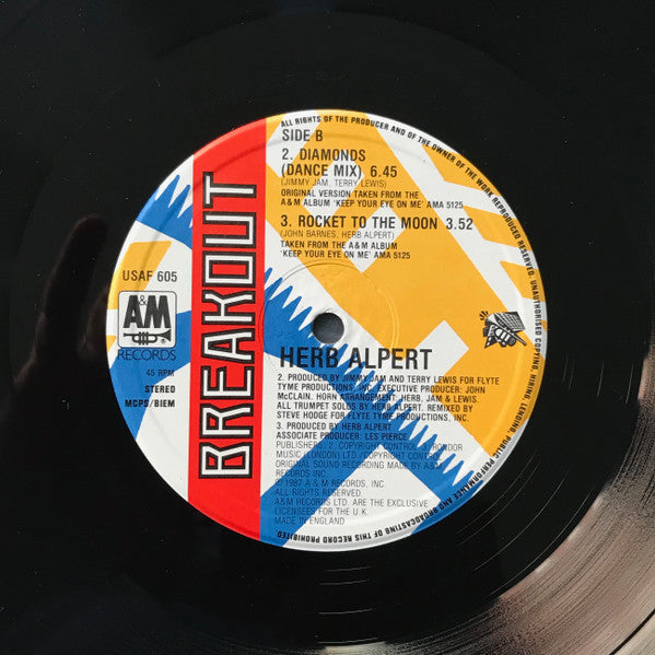 Herb Alpert : Diamonds (12")