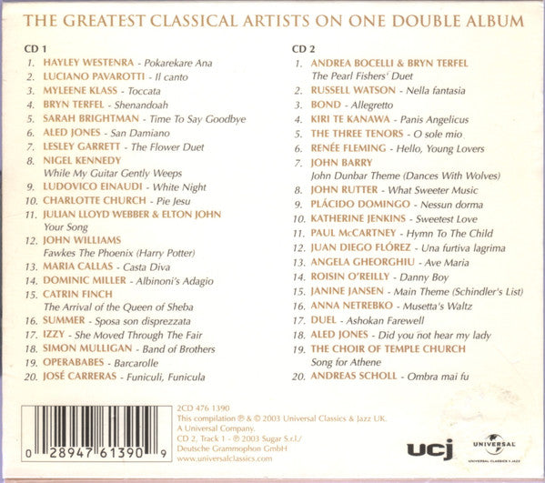 Various : The Number One Classical Album 2004 (2xCD, Comp)