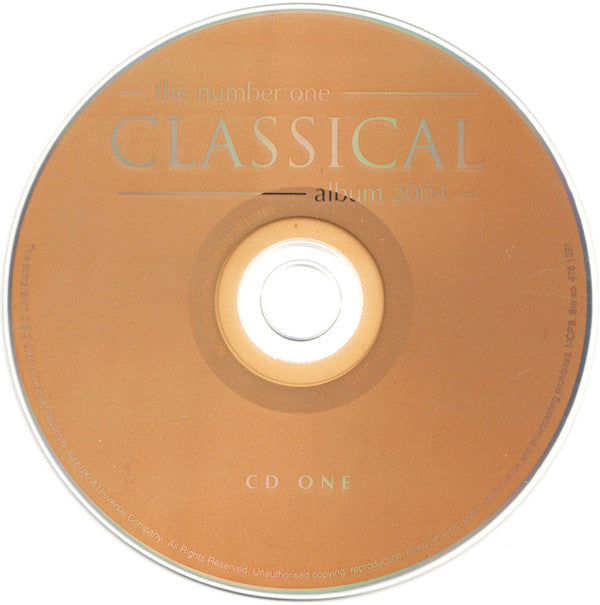 Various : The Number One Classical Album 2004 (2xCD, Comp)
