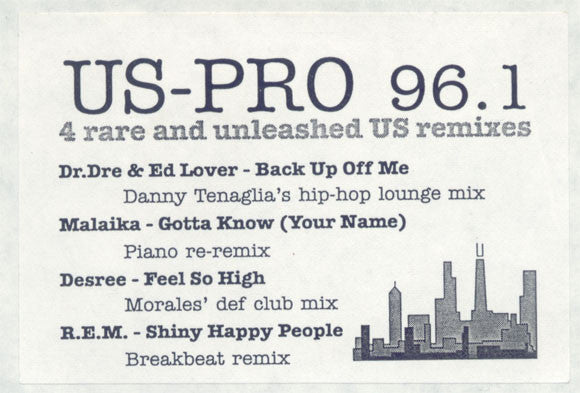 Various : US-PRO 96.1 (12", EP, Unofficial)