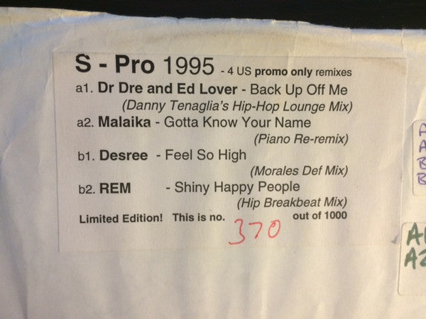Various : US-PRO 96.1 (12", EP, Unofficial)