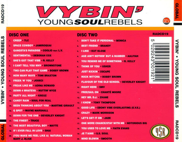 Various : Vybin' (Young Soul Rebels) (2xCD, Comp)