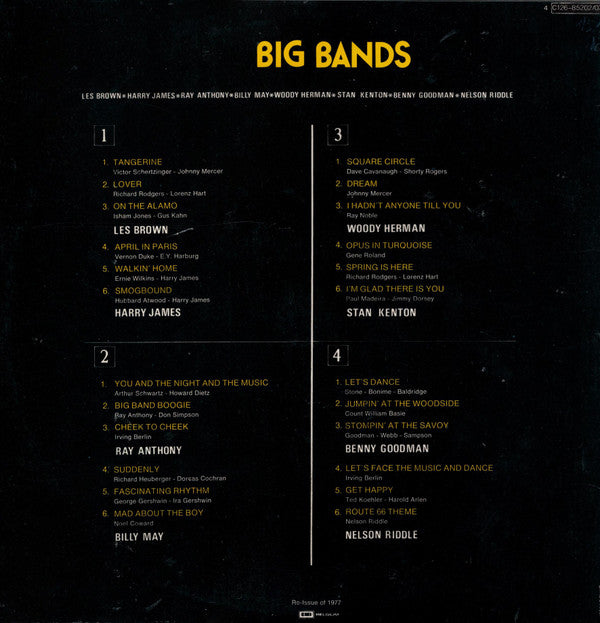 Various : Big Bands (2xLP, RE)
