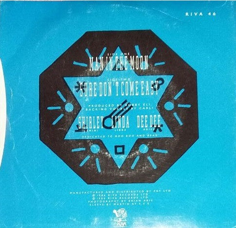 Lewis Sisters : Man In The Moon  (7", Single)
