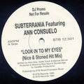 Subterrania Featuring Ann Consuelo : Look Into My Eyes (2x12", Ltd, Promo)