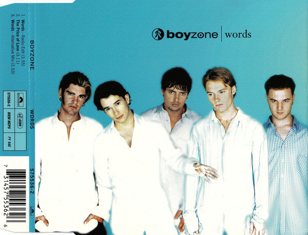 Boyzone : Words (CD, Single)
