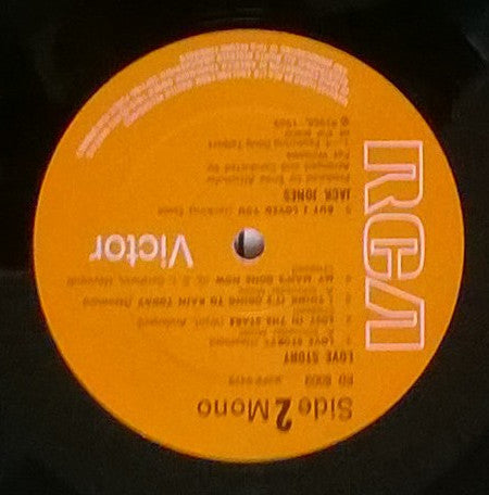 Jack Jones : Love Story (LP, Album, Mono)