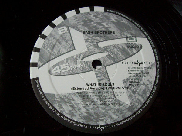 The Bash Brothers : What Is Soul? (12")