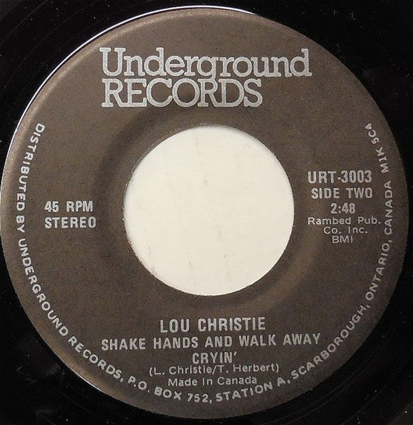 Lou Christie : Self Expression (7", Single, RE)