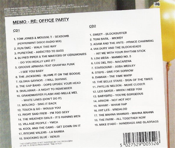Various : The Office Party (2xCD, Comp)