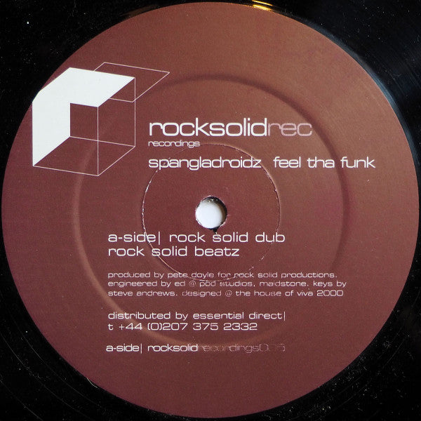 The Spangladroidz : Feel the Funk (12")