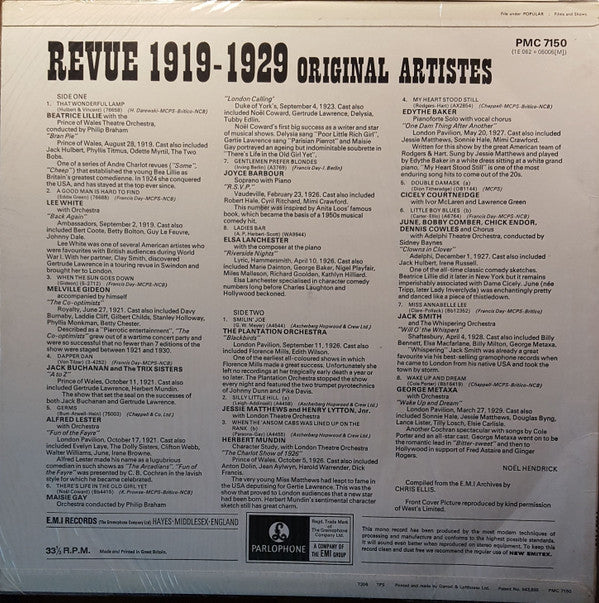 Various : Revue 1919—1929 (LP, Album)