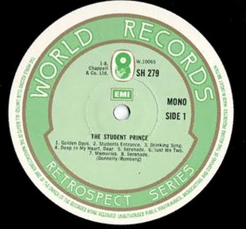 Various : The Student Prince / Wildflower (LP, Comp)