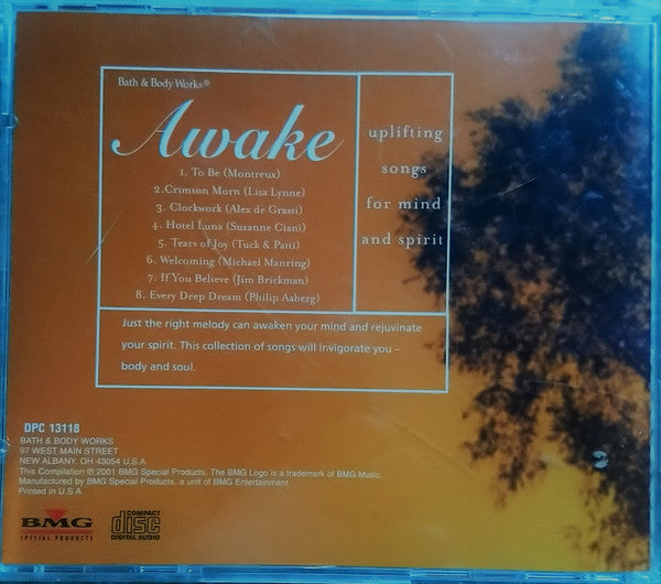 Various : Awake - Uplifting Songs For Mind And Spirit (CD, Album, Comp)