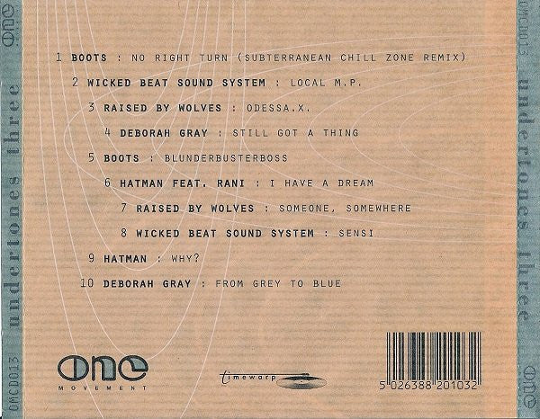 Various : Undertones Three (CD, Comp)