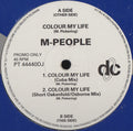 M People : Colour My Life (12", Promo)
