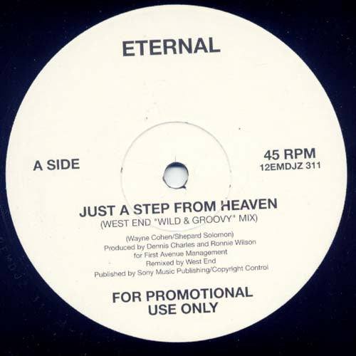 Eternal (2) : Just A Step From Heaven (12", Promo)