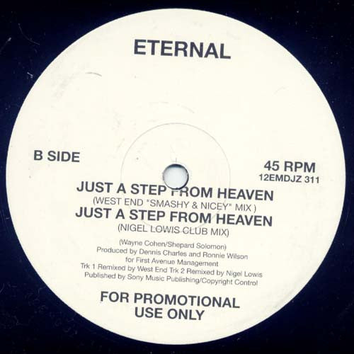 Eternal (2) : Just A Step From Heaven (12", Promo)
