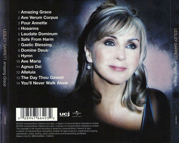 Lesley Garrett : Amazing Grace (CD, Album)