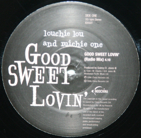 Louchie Lou & Michie One : Good Sweet Lovin' (12", Single)