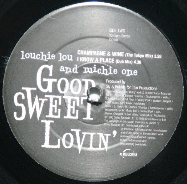 Louchie Lou & Michie One : Good Sweet Lovin' (12", Single)