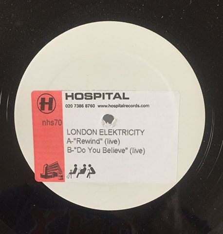 London Elektricity : Live At The Jazz Cafe (10", W/Lbl, Sti)