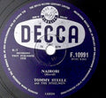 Tommy Steele And The Steelmen : Nairobi / Neon Sign (Shellac, 10")