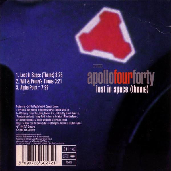 Apollo 440 : Lost In Space (Theme) (CD, Single)