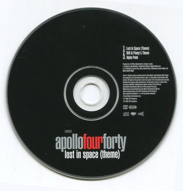 Apollo 440 : Lost In Space (Theme) (CD, Single)