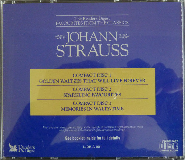 Johann Strauss Jr. : Johann Strauss (3xCD, Comp)