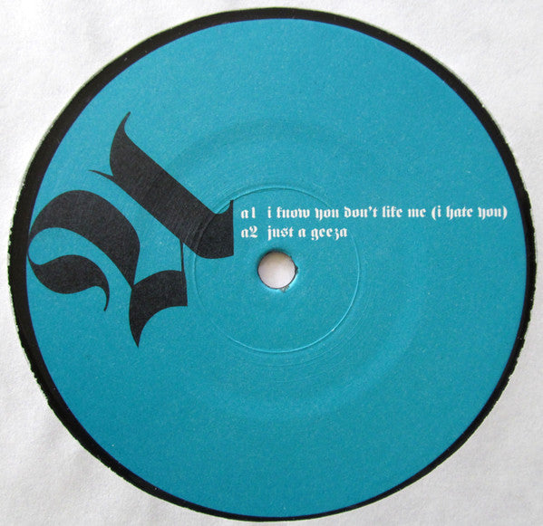 Geeza : Just A Geeza EP (12", EP)