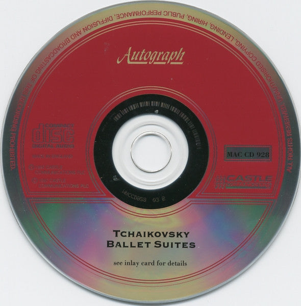 Pyotr Ilyich Tchaikovsky : Ballet Suites - Swan Lake - Sleeping Beauty - Nutcracker (CD, Album)