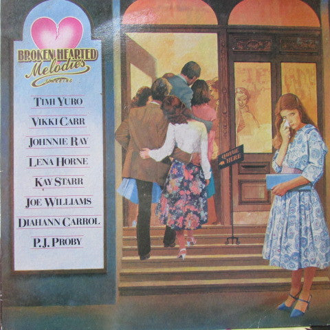 Various : Broken Hearted Melodies (LP, Comp)