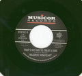 Marie Knight : That's No Way To Treat A Girl **Long Version** / You Lie So Well (7", Single)