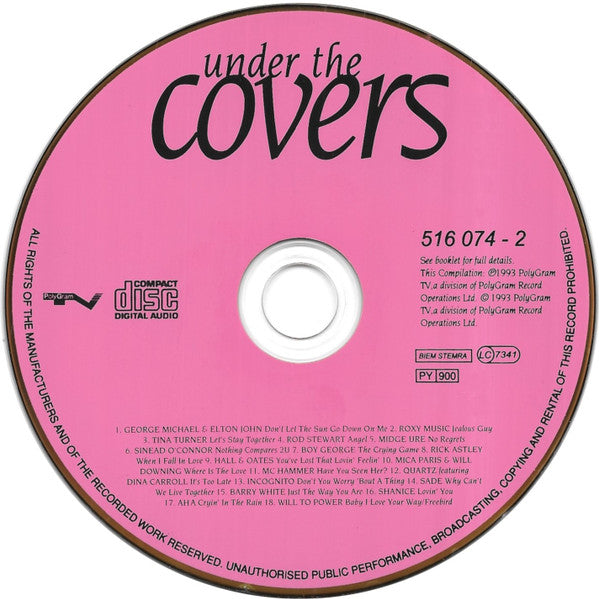 Various : Under The Covers (18 Classic Cover Versions) (CD, Comp)