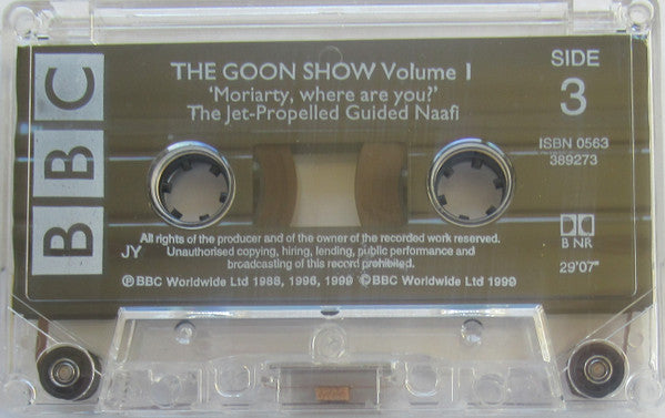 The Goons : Volume 1 "Moriarty, Where Are You?" (2xCass, Comp, RM)