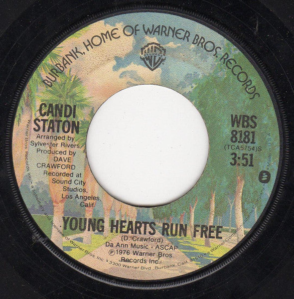 Candi Staton : Young Hearts Run Free (7", Jac)